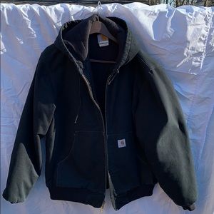 Carhartt men’s bomber style jacket with hood